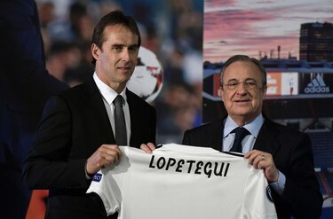 Julen Lopetegui y el Real Madrid se defienden