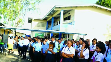 Luego de inspección, reanudan las clases en colegio de Parita