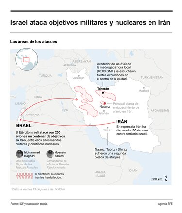Israel reanuda los ataques contra Irán, incluida una planta nuclear