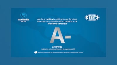 AM Best ratifica la calificación de fortaleza financiera A- y la calificación crediticia a- de WorldWide Medical