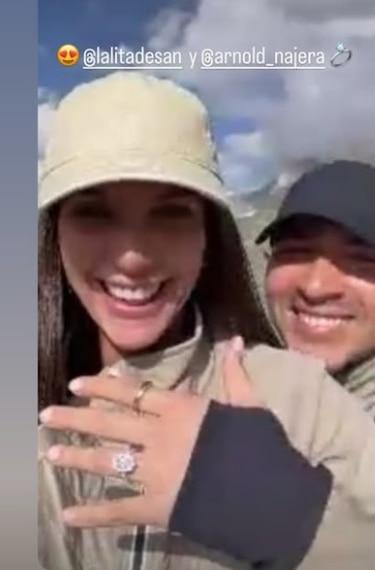 Ex Miss Panamá Laura de Sanctis da el ‘sí’ y anuncia su compromiso matrimonial