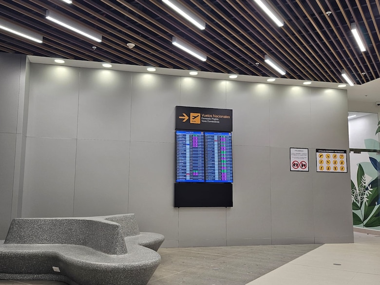 Así es la nueva área para los vuelos domésticos en la T2 de Aeropuerto de Tocumen