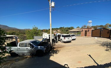 Casa donde capturaron a hijo del Chapo Guzmán en México quedó destrozada