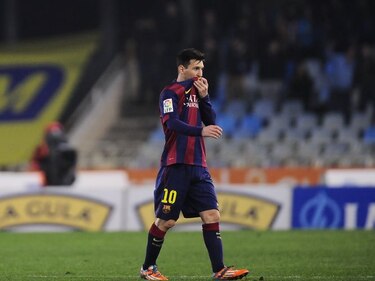 Messi, con gastroenteritis, ausente en el entrenamiento abierto al público