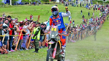 Austriaco Walkner gana el Dakar en motos