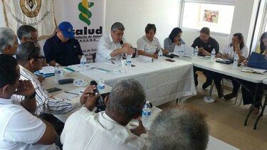 Se instala mesa temática de salud en Colón
