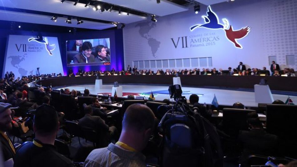Las plenarias en la VII Cumbre de las Américas