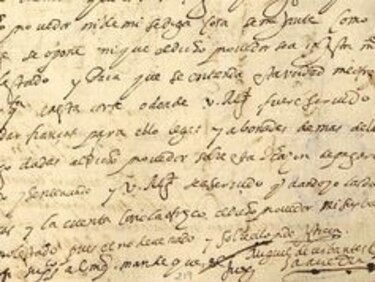 RAE presenta manuscritos de Miguel de Cervantes Saavedra