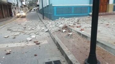 Sismo de magnitud 7.5 en Perú deja daños en Ecuador