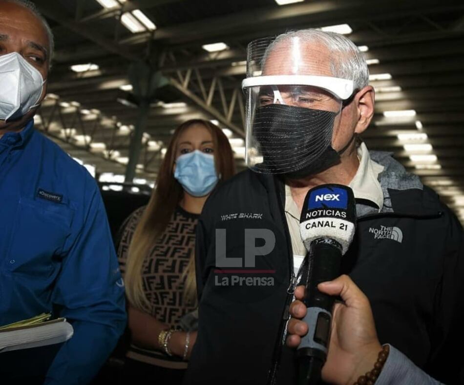 A Martinelli le alegra que sus hijos vayan a Estados Unidos, para ‘demostrar su inocencia allá'