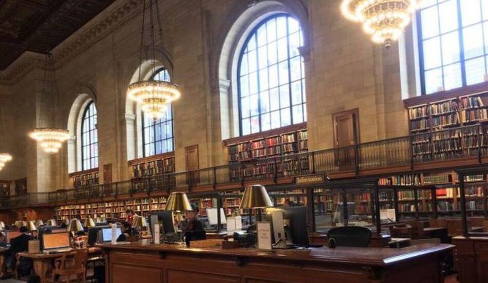 Nueva York convierte una parada de metro en biblioteca