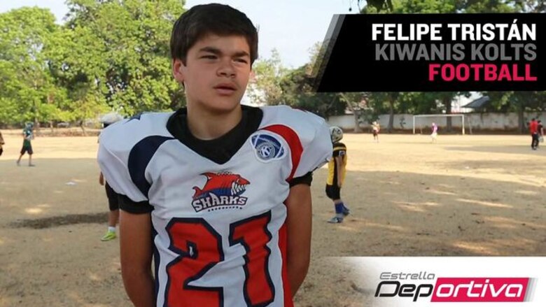 Felipe Tristán, corredor con potencia