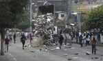Gobierno hondureño acusa a oposición de fomentar disturbios