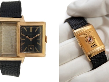 Subastan por 1.2 millones de dólares reloj que fue de Adolf Hitler