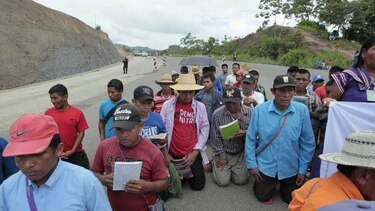 Indígenas del Movimiento 22 de Septiembre evalúan nuevas acciones