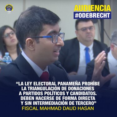 ‘Está debidamente acreditado la vinculación de Juan Carlos Varela con la comisión del delito’, dice el fiscal del caso Odebrecht