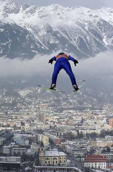 El cielo es el límite en competencia de trampolines