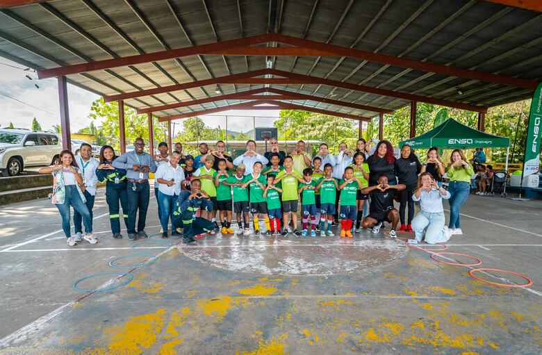 ENSA Grupo EPM y Fundación Fútbol con Corazón se unen para brindar oportunidades a 450 niños de Colón