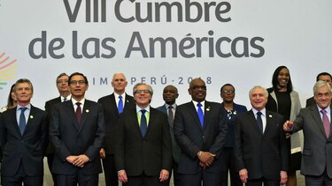 Cumbre de las Américas aprueba 'compromiso' contra la corrupción