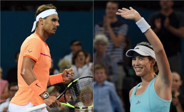 Nadal y Muguruza avanzan en Brisbane