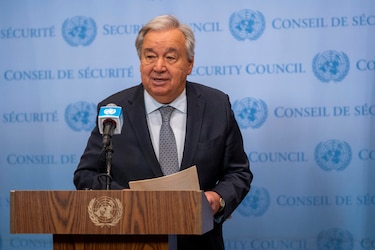 ONU llama a una distensión inmediata que conduzca a alto el fuego entre Israel e Irán