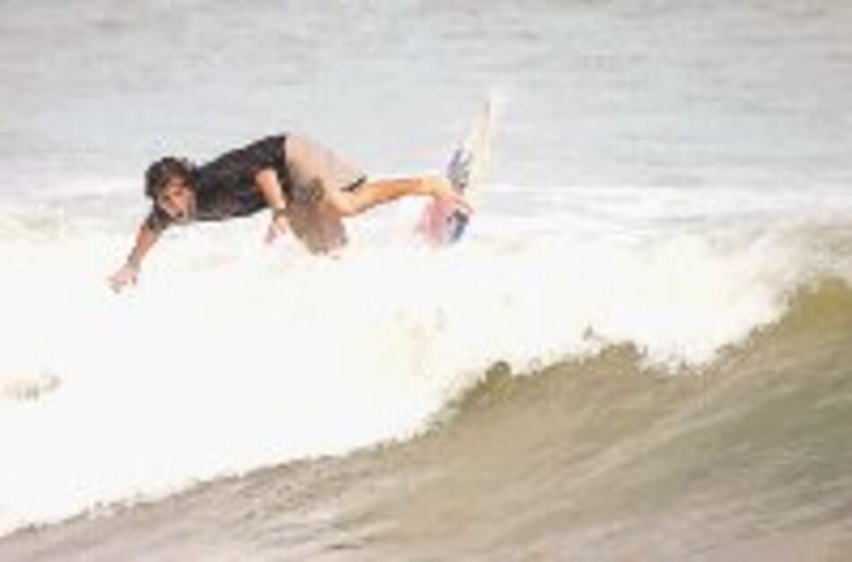 Diego Salgado fue el mejor en la playa Río Mar