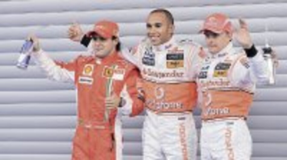 Hamilton largará primero hoy en el GP de Bélgica