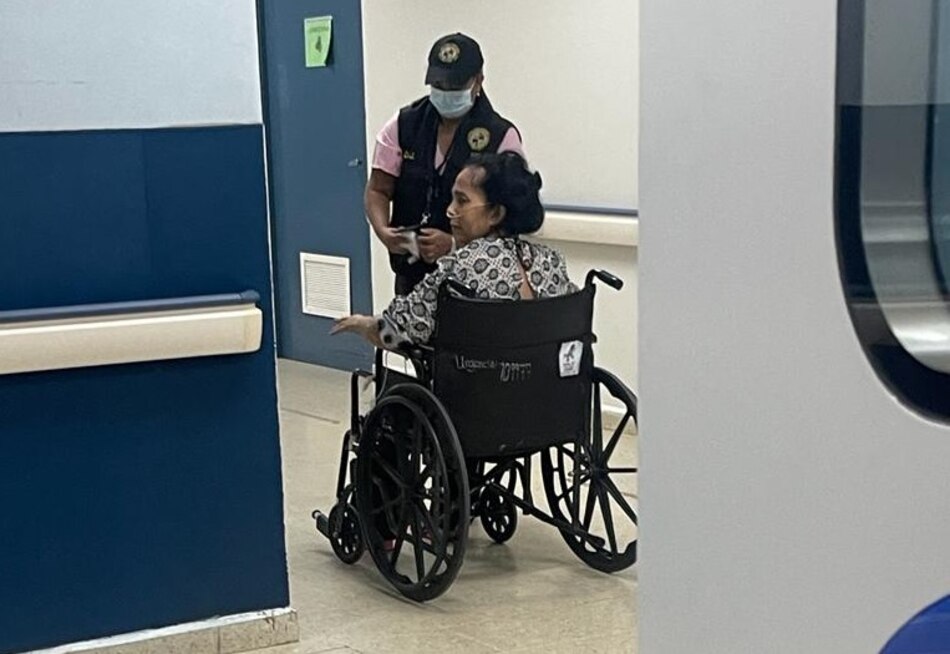 Trasladaron a Patria Portugal al hospital, un día después de la confirmación de su sentencia