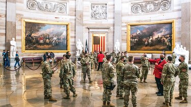 La Guardia Nacional, de vuelta al Capitolio