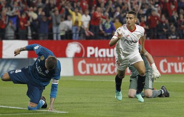 Real Madrid cae en Sevilla; el Barcelona sigue invicto
