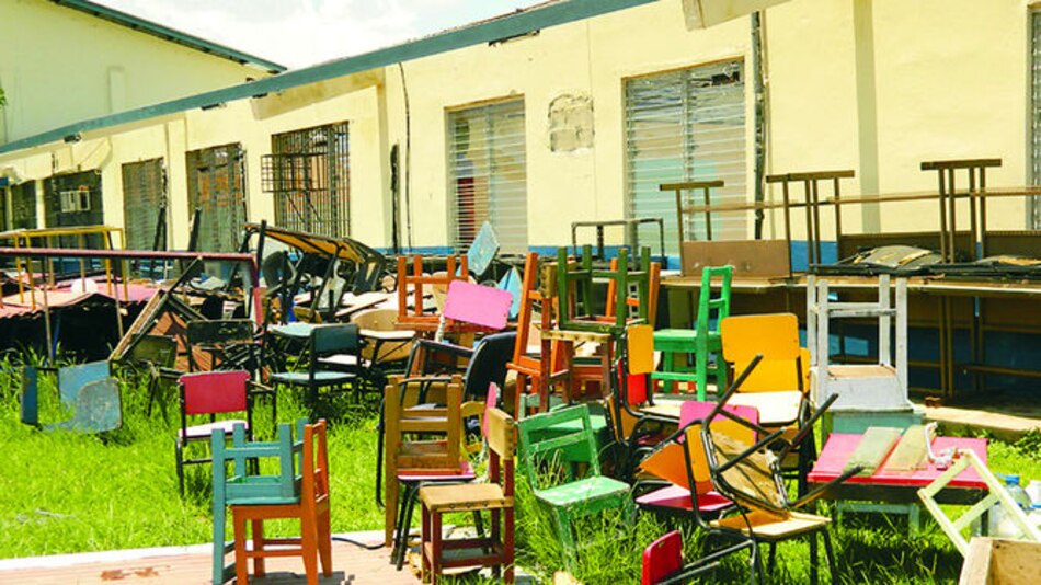 Escuela Miguel Alba de Soná, sin avances
