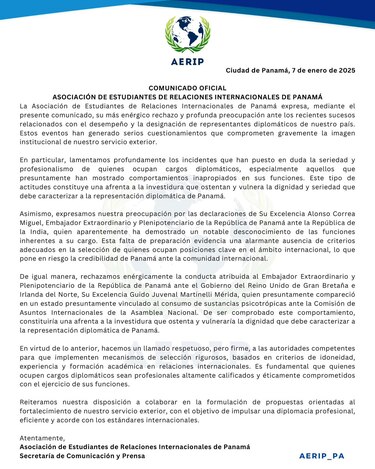 Critican el nombramiento de personas no preparadas en el servicio exterior