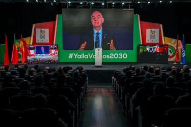 España, Marruecos y Portugal son confirmados como sedes del Mundial de 2030; Arabia Saudí organizará el de 2034