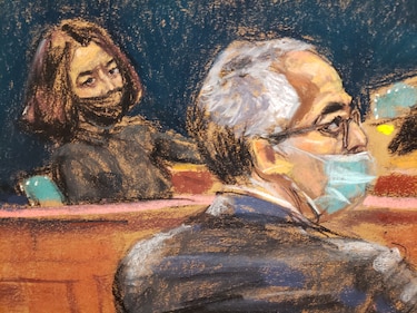 La defensa de Ghislaine Maxwell trata de acorralar a testigo en juicio por abuso sexual