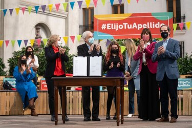 Luego de promulgación de ley los chilenos pueden cambiar el orden de los apellidos
