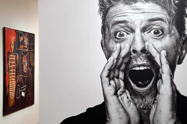 Colección de obras de arte de David Bowie presentada en Nueva York