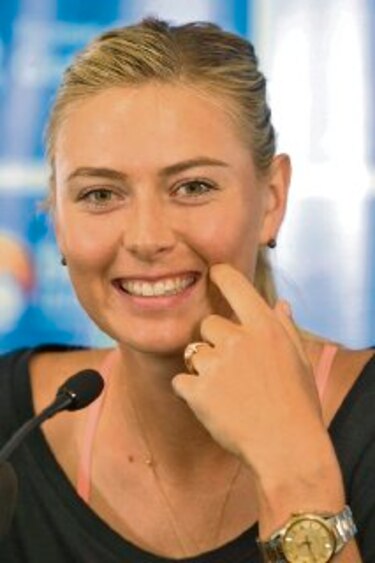 Sharapova, de regreso a la cancha en Brisbane