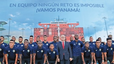 Una visita inspiradora al Canal de Panamá previo a su histórico viaje al Mundial