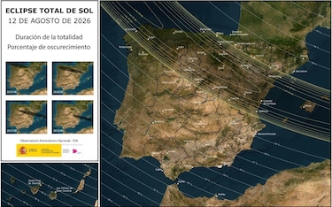 Eclipse solar total: Los mejores lugares en España para verlo dentro de un año