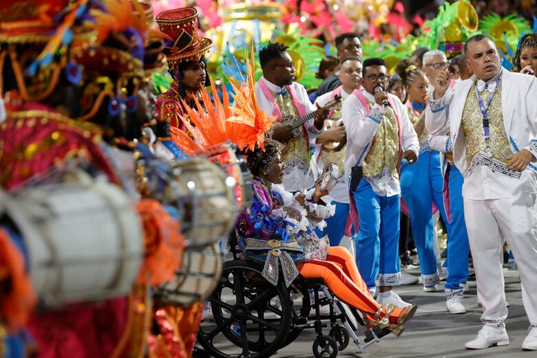 Mira lo que se vivió el lunes en el Carnaval de Brasil