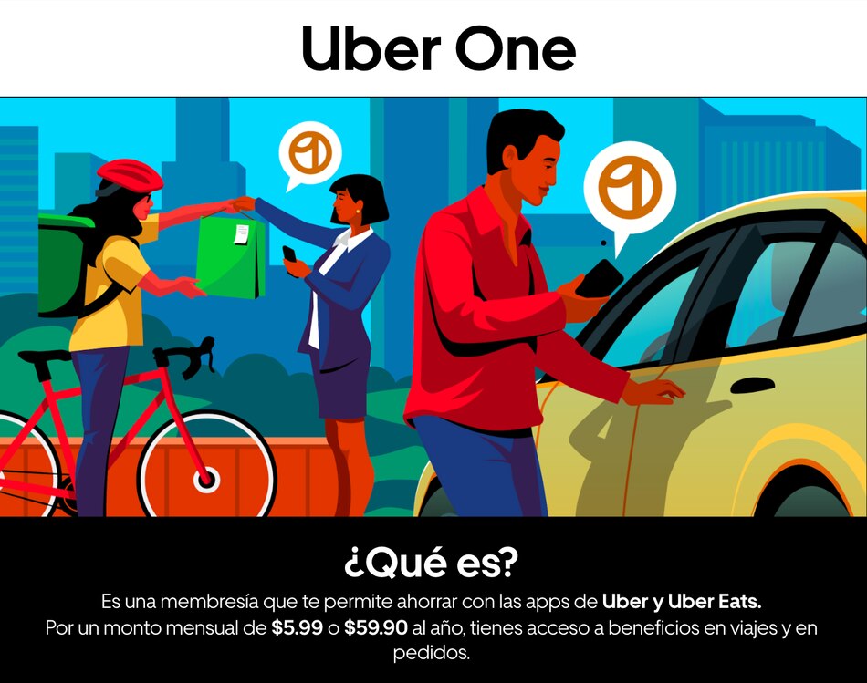 Uber One: la nueva membresía de Uber llega a Panamá