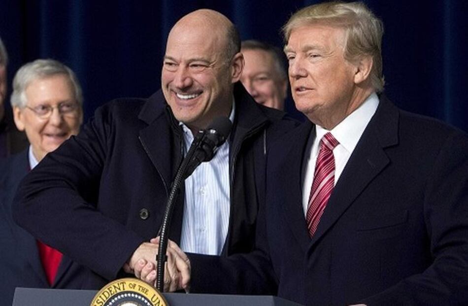 Dimite Gary Cohn, asesor económico de Donald Trump