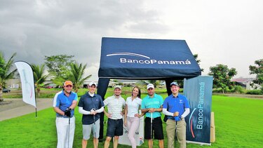 Banco Panamá patrocina torneo de golf