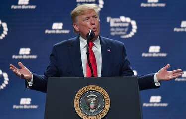 Trump se relajará en Suiza durante su juicio de destitución