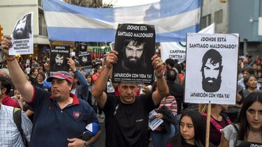 Multitud en Argentina reclama aparición con vida de Santiago Maldonado