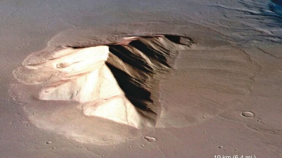 El agua en Marte se evaporó hace millones de años