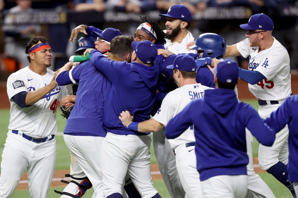 Los Dodgers vencen a los Rays y conquistan su primera Serie Mundial desde 1988