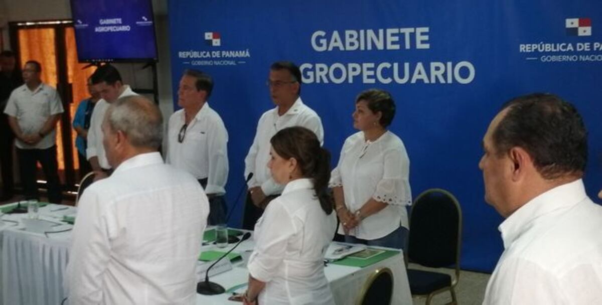 Este martes se celebra un Gabinete Agropecuario, encabezado por el presidente Laurentino Cortizo Cohen.