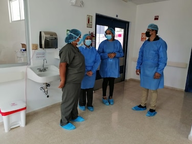 Cuatro casos de Covid-19 en hospital chitreano