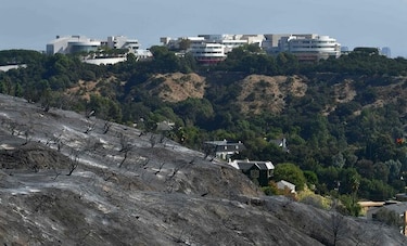 Museo Getty de Los Ángeles una fortaleza a prueba de incendios